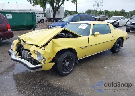 1976 Chevrolet Camaro z USA, uszkodzony, nr VIN 1Q87Q6L502665